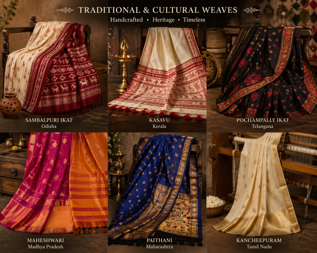 Handloom saree
